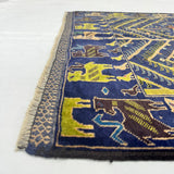 Shikargah Handmade Pictorial Hunting Scene Mat