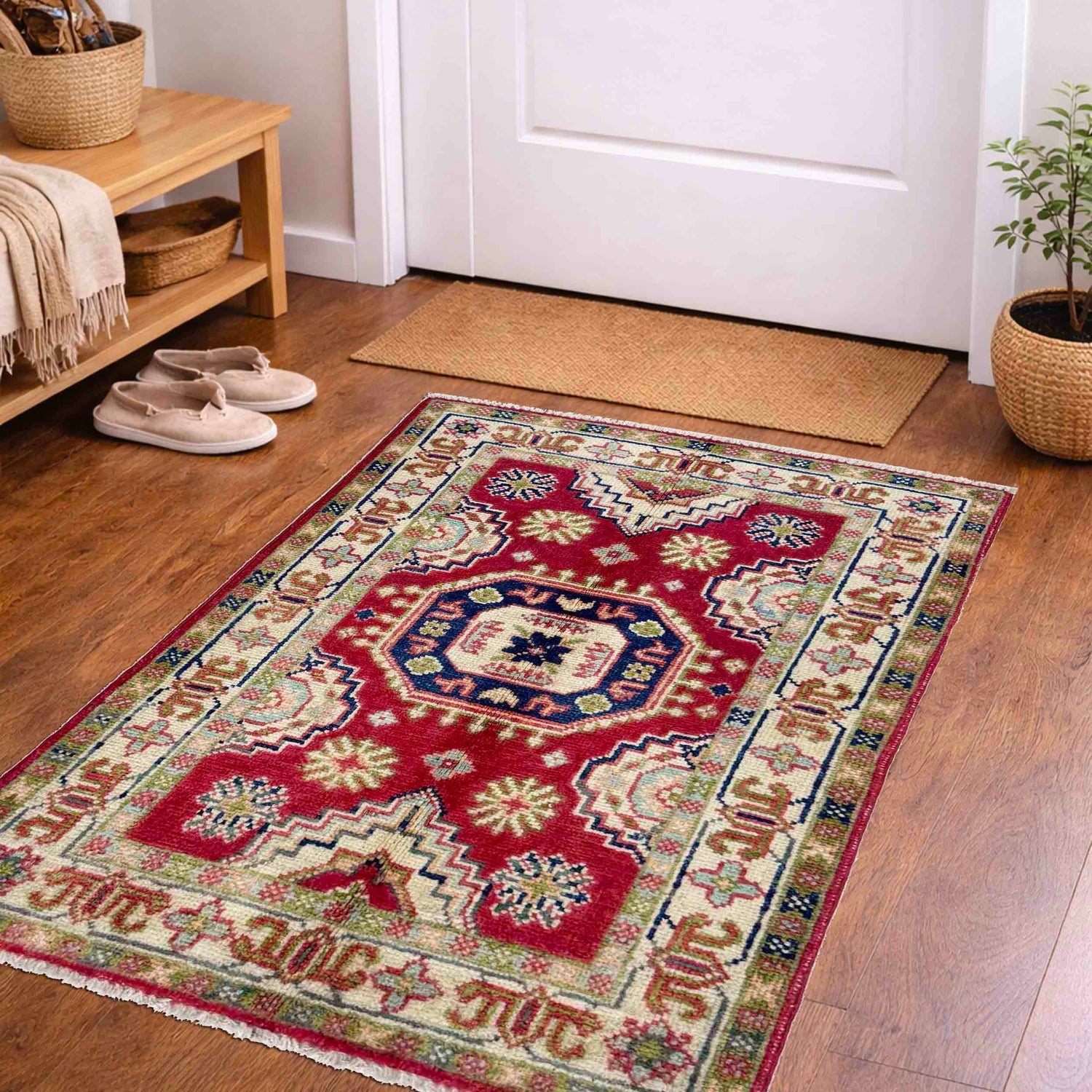 Vintage Anatolian Multi-Color Rug