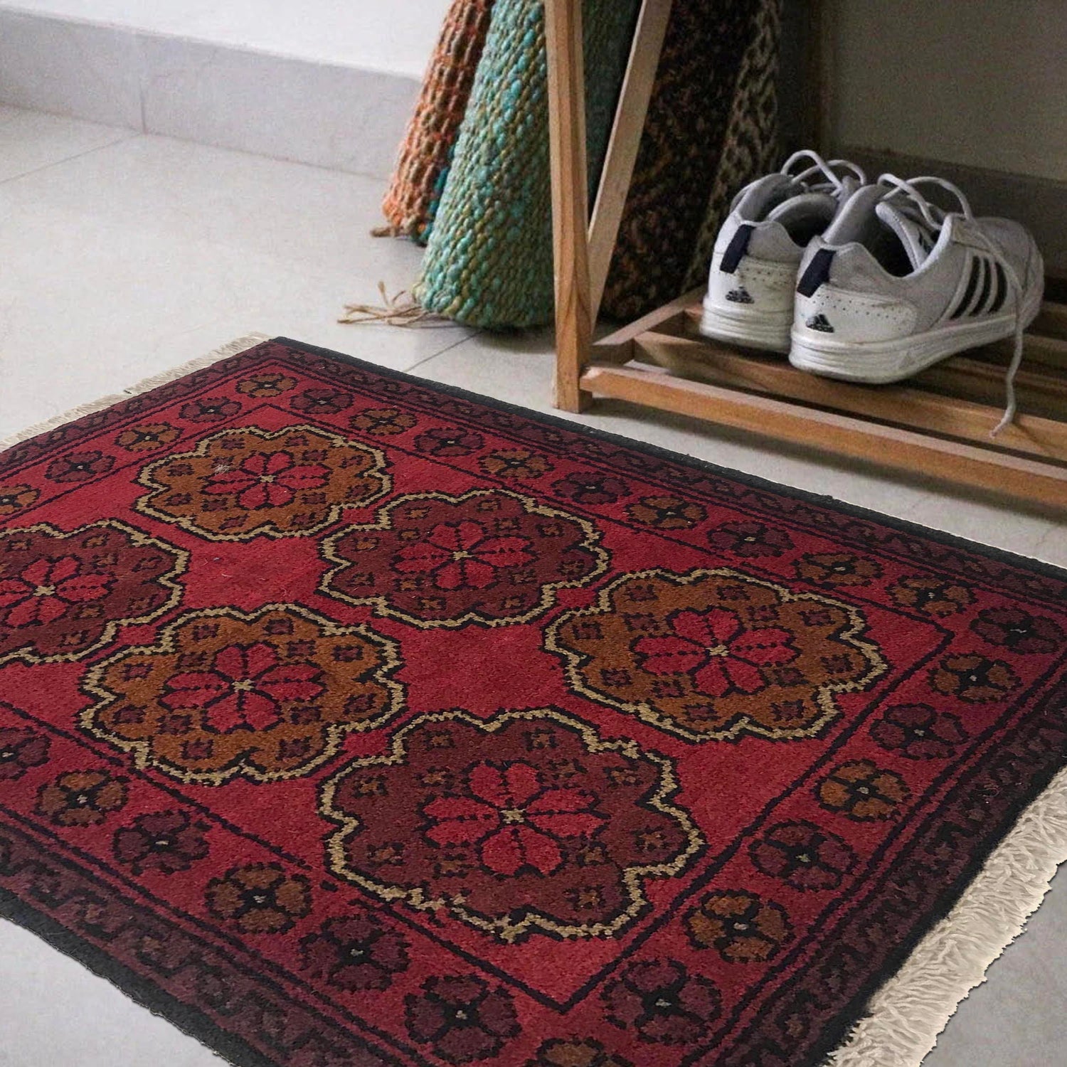 Six-Ghul Maroon Threshold Pad