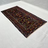 Vintage Multicolored Mosaic Geometric Runner Mat