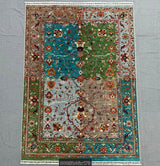 Chahar Bagh Mosaic Area Rug