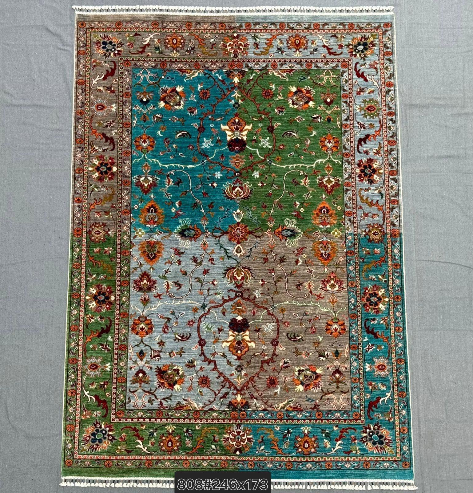 Chahar Bagh Mosaic Area Rug
