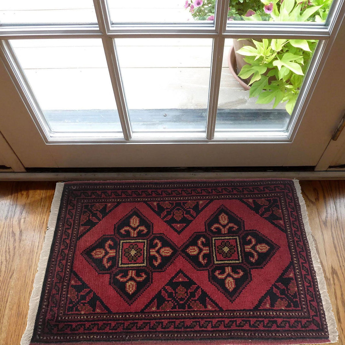Classic Ruby Herati Doormat