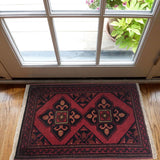 Classic Ruby Herati Doormat