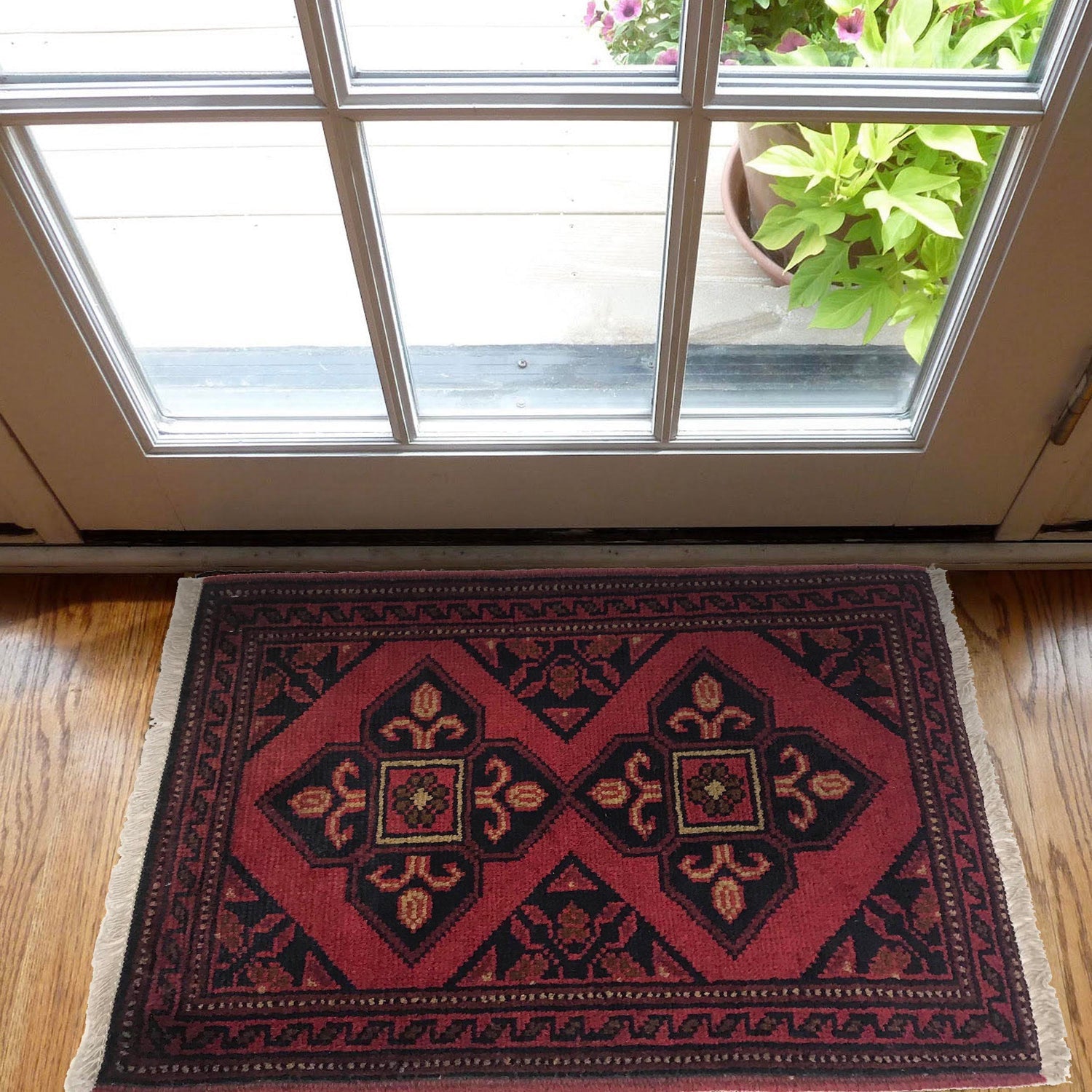 Classic Ruby Herati Doormat