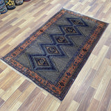 Kazak Handmade Afghan Wool Rug