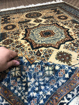 Vintage Medallion Court Area Rug
