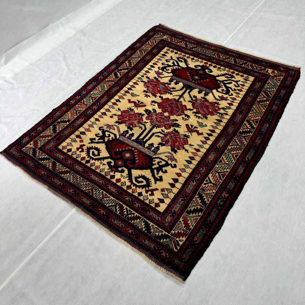 Sumak Handmade Afghan Wool Rug