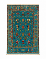 Isfahan Shah Abbas Lotus Palmette Area Rug