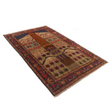 Pictorial Tower and Tree Wall Hanging