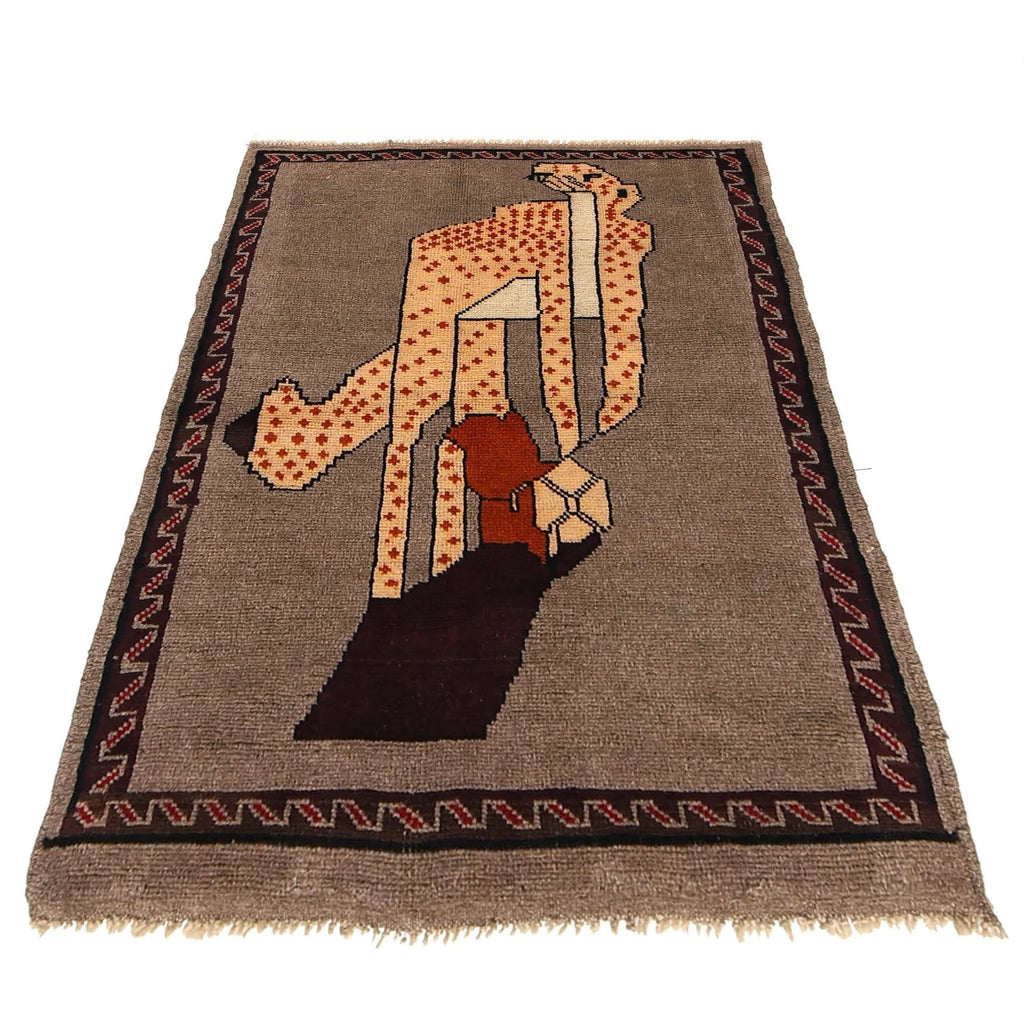 Pictorial Leopard Motif Wall Hanging
