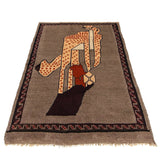 Pictorial Leopard Motif Wall Hanging