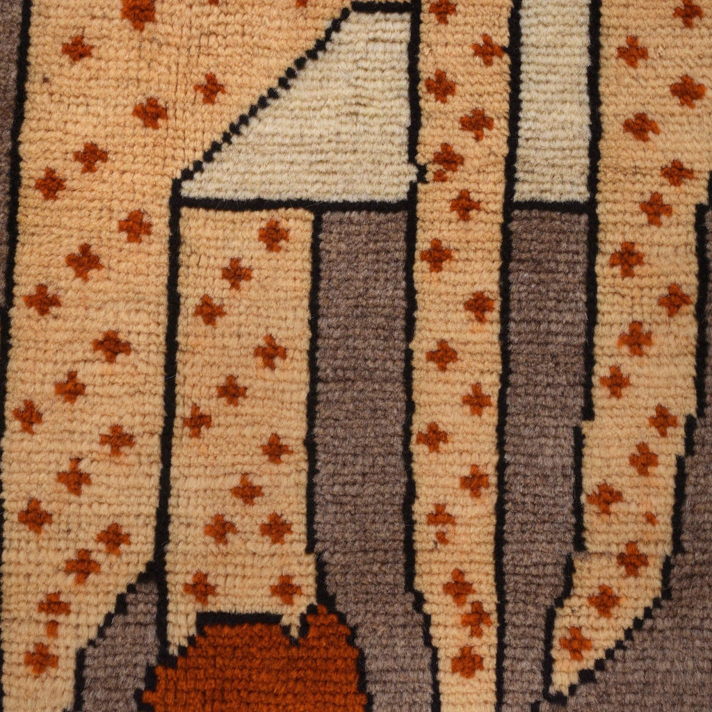 Pictorial Leopard Motif Wall Hanging