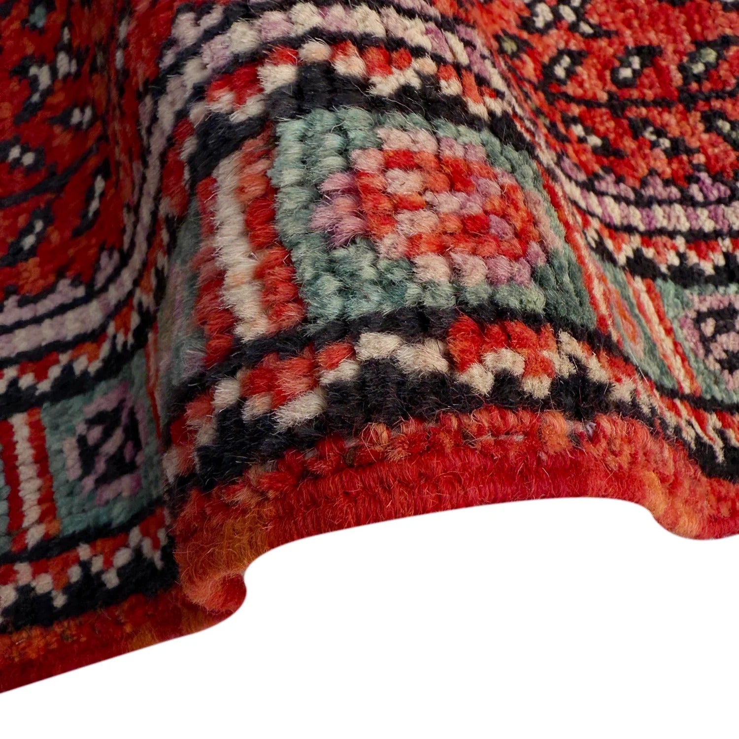 Karajeh Heriz Geometric Medallion Runner