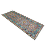Caucasian Star Medallion Runner Rug