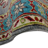 Caucasian Star Medallion Runner Rug