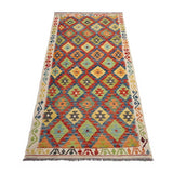 All-Over Diamond Pattern Kilim
