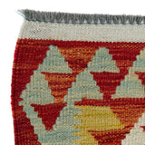 Tribal Diamond Lattice Kilim Runner