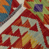 Tribal Diamond Lattice Kilim Runner