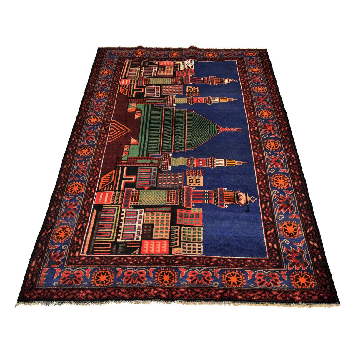 Mosque and Minaret Wall Hanging