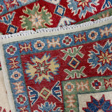 Shirvan Geometric Diamond Medallion Runner Rug