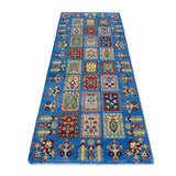 Persian Garden Compartment Runner Rug
