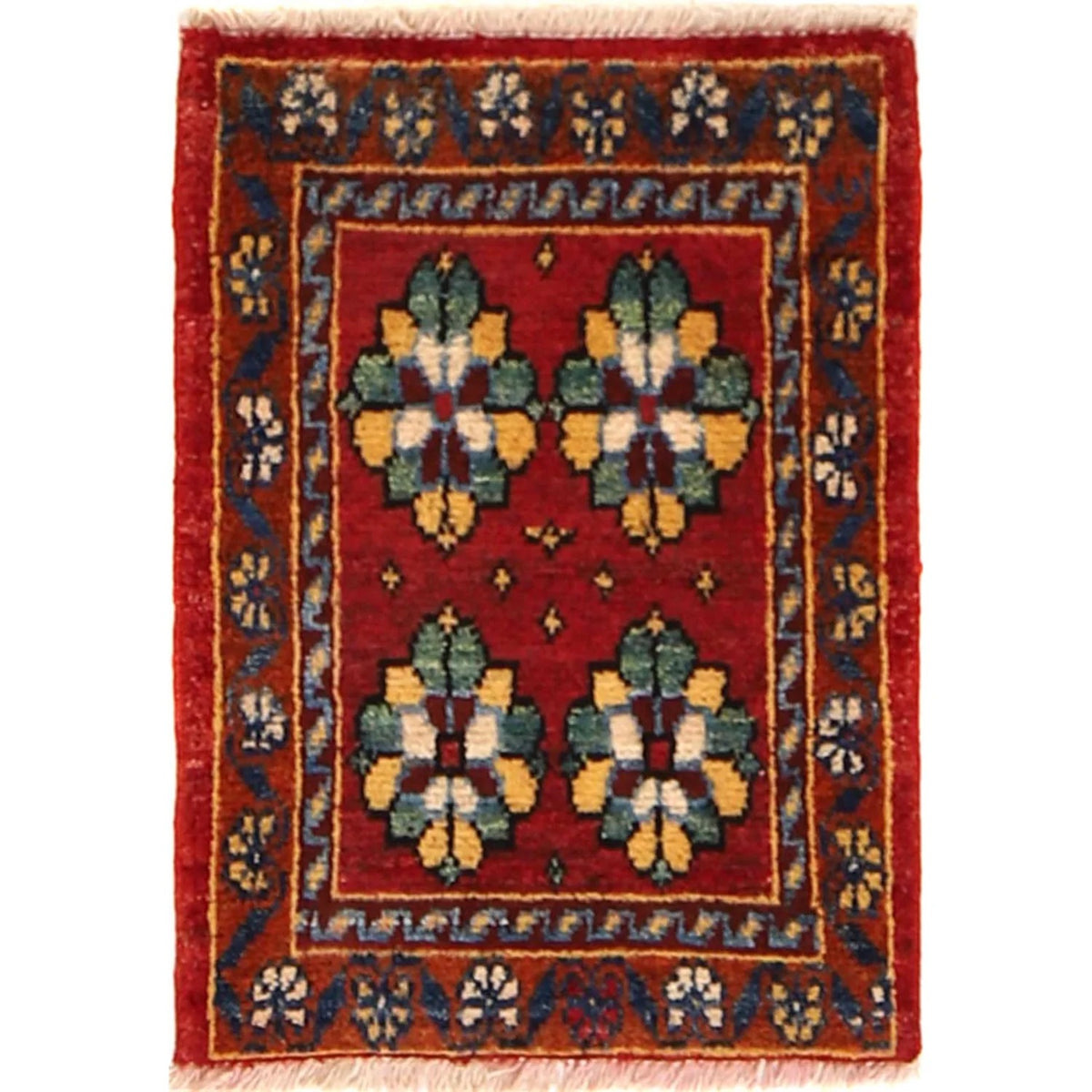 Royal Medallion Handknotted Doormat