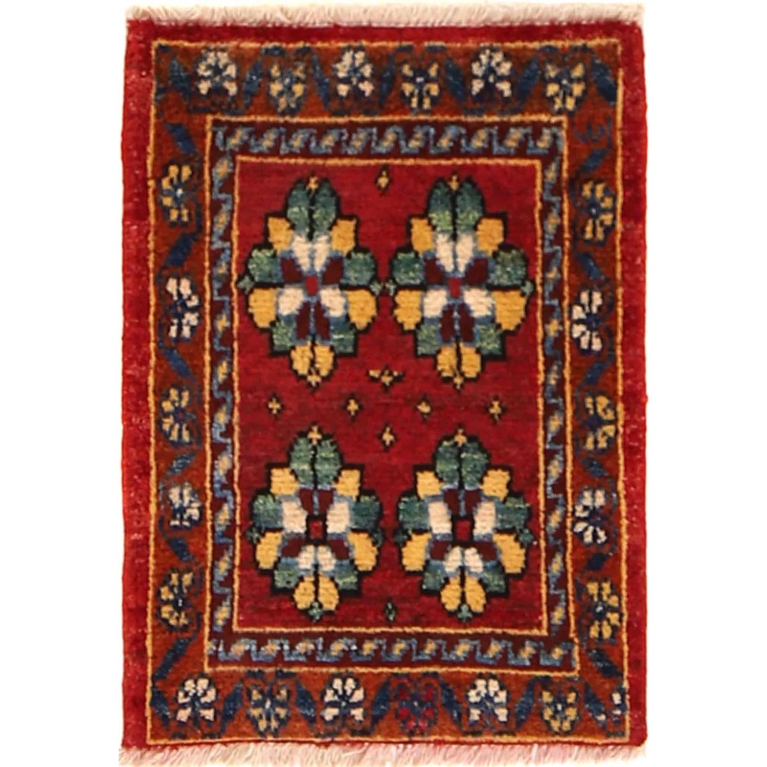Royal Medallion Handknotted Doormat