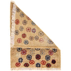 Ivory Blossom Wool Doormat