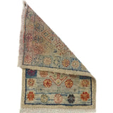 Antique Ivory Diamond Rug