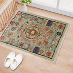 Antique Ivory Diamond Rug